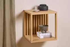 Wandplank Kairo Eiken 34x31x35.5 cm - Giga Living
