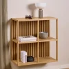 Wandplank Kairo Eiken 67x31x69 cm - Giga Living