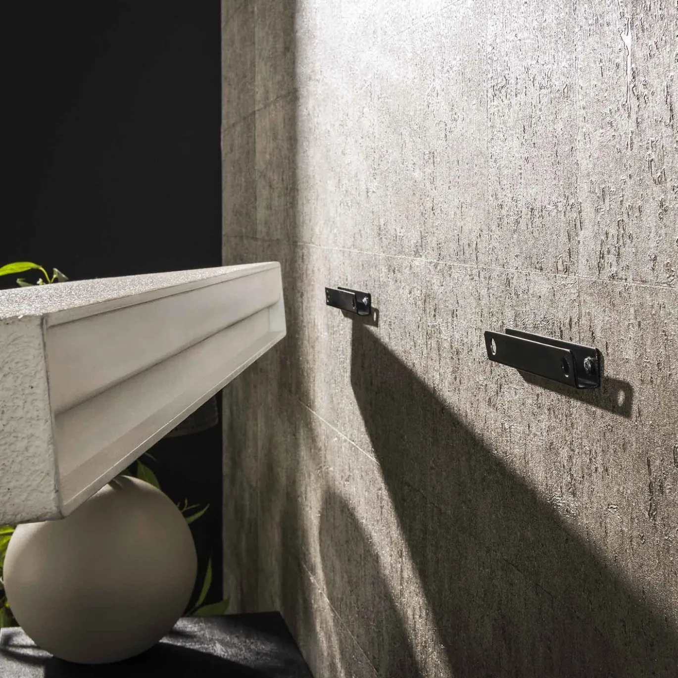 Wandplank Stone Marmer Composiet 100cm - Giga Meubel
