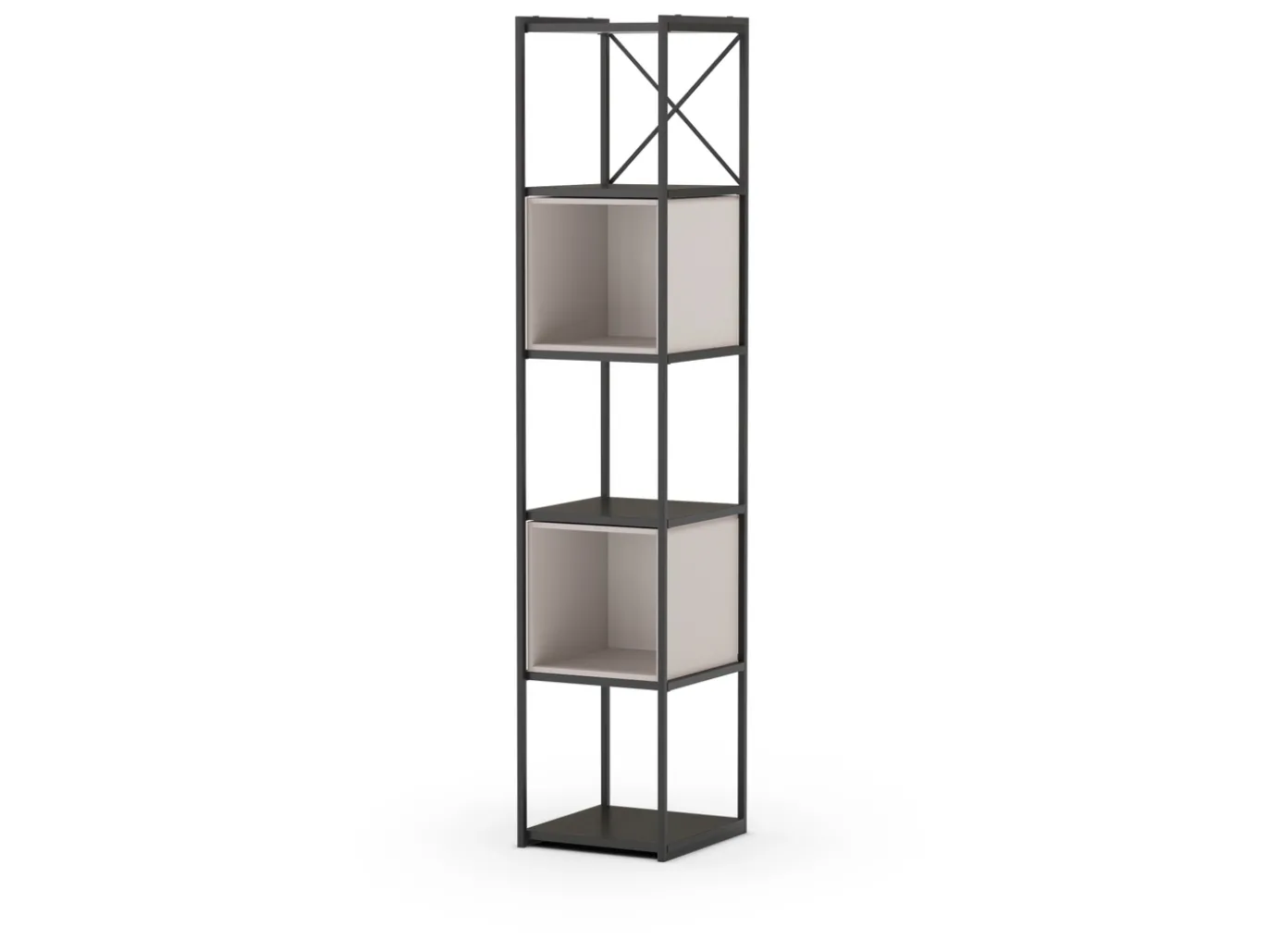 Wandrek Anya 180x36cm Zwart/Crème - Giga Meubel