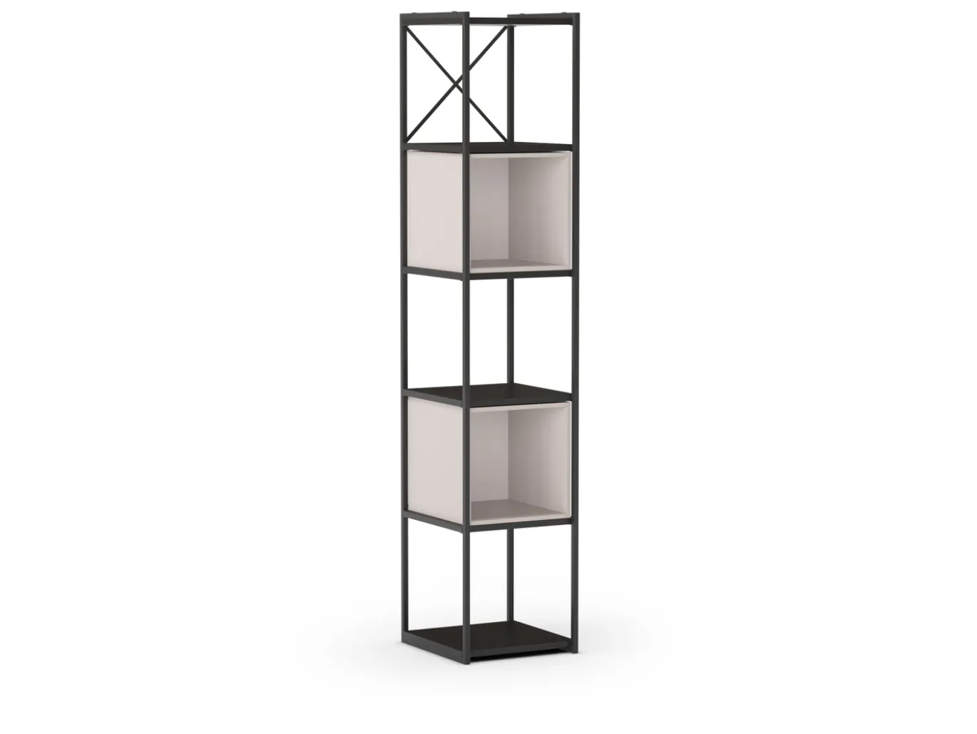 Wandrek Anya 180x36cm Zwart/Crème - Giga Meubel