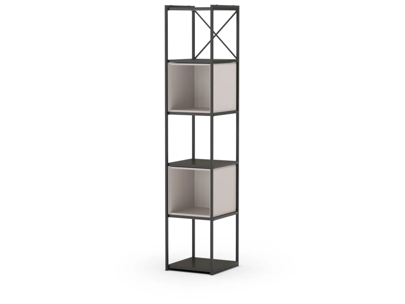 Wandrek Anya 180x36cm Zwart/Crème - Giga Meubel
