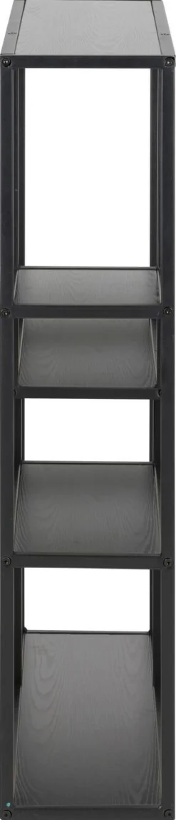 Wandrek Bronx MDF Zwart - Giga Living