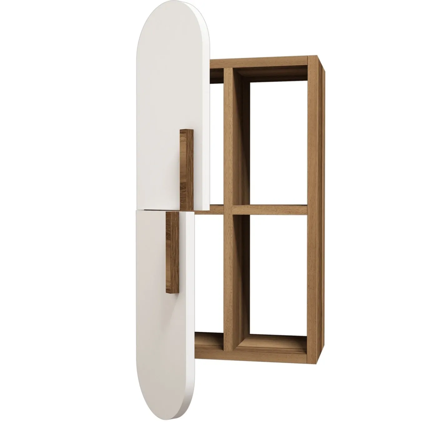 Wandschap Rose Wit
