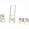 Woonkamerset Oslo Combi Wit/Eikenlook - Giga Living