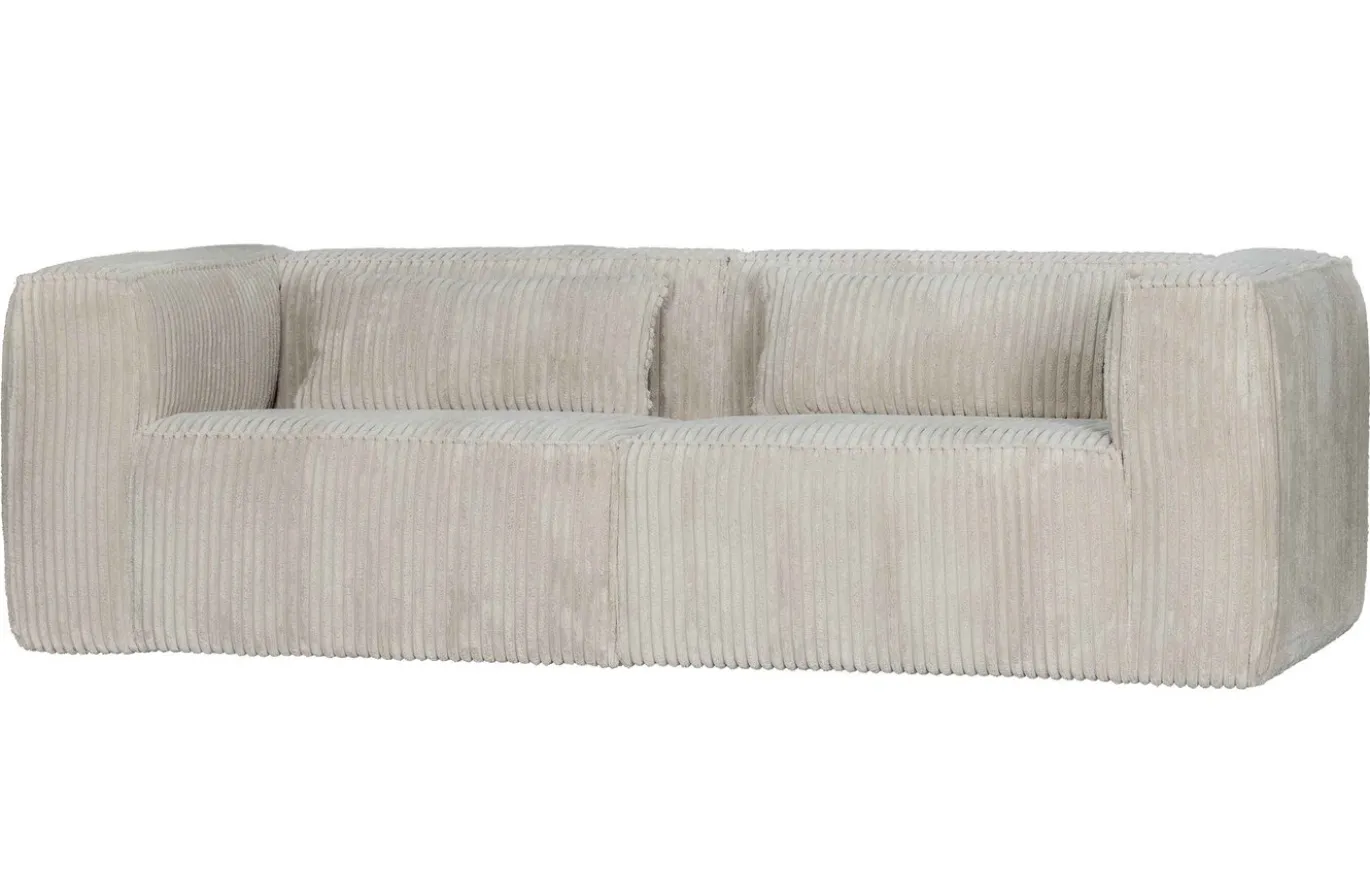 Woood Bank Bean 3,5-Zits Ribstof Naturel