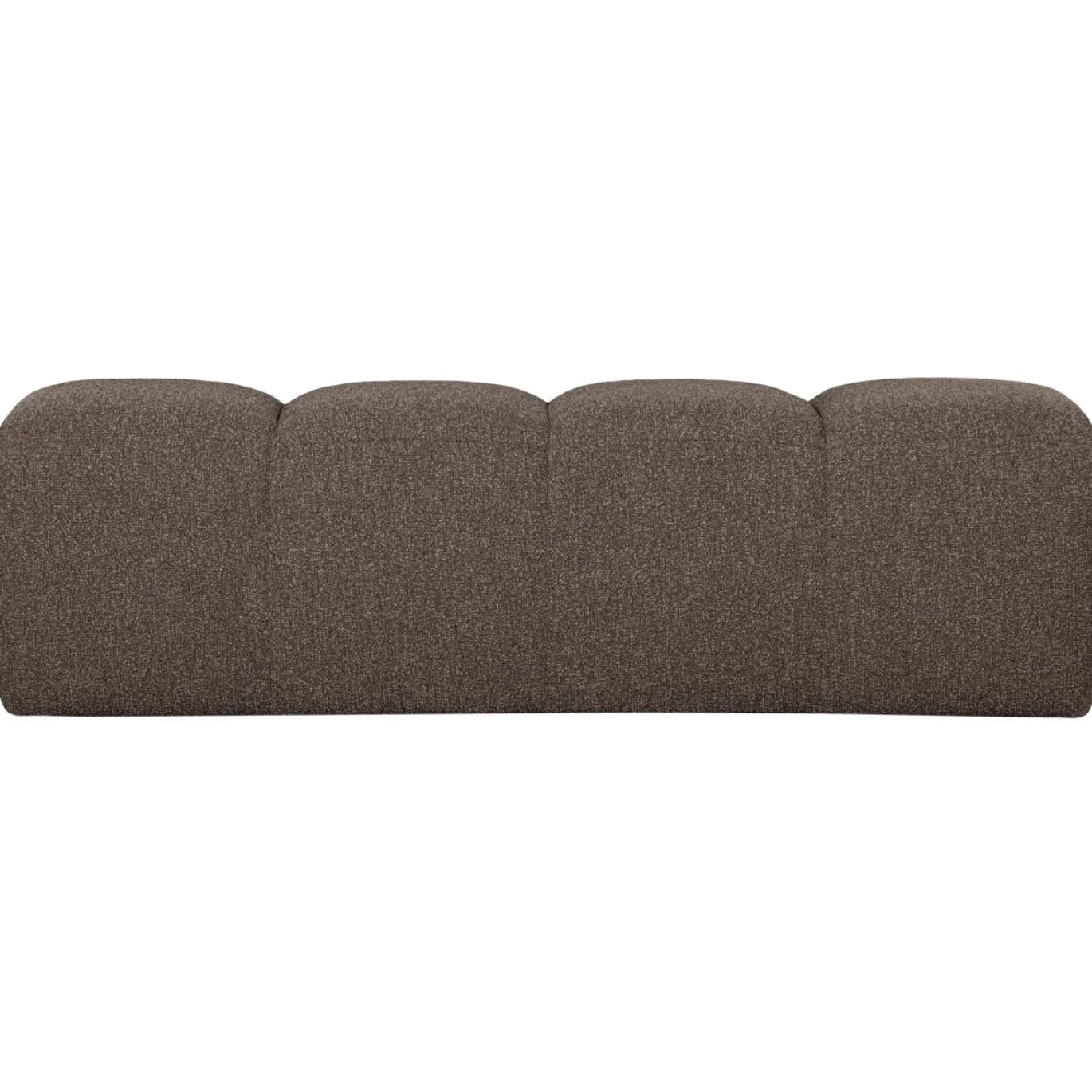Woood Bankje Mojo 164cm Bouclé Bruin