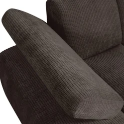 Woood Bank Mojo Element Chaise Longue Links Ribstof Bruin