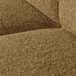 Woood Bank Mojo Element 1-Zits Bouclé Geel/Bruin