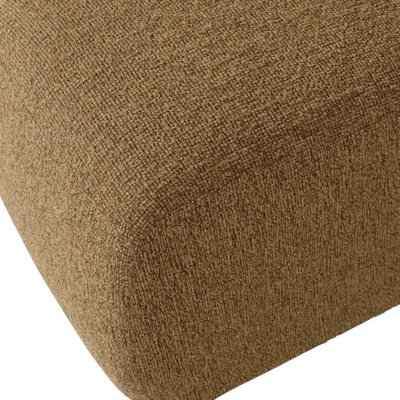 Woood Bank Mojo Element 1-Zits Bouclé Geel/Bruin
