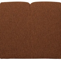 Woood Bank Mojo Element 1-Zits Bouclé Roestbruin