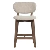 Woood Barstoel Udar Naturel Met Houten Frame Bruin