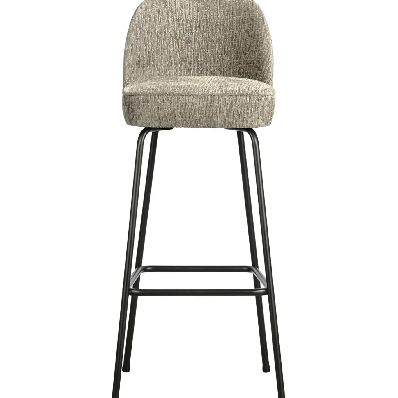 Woood Barstoel Vogue 80cm Velvet Wheatfield