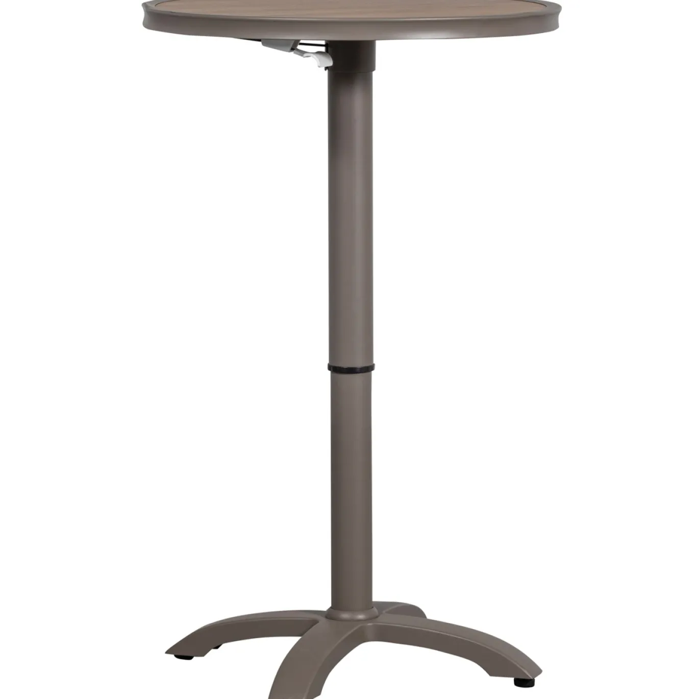Woood Bartafel Jeppe Verstelbaar Tuin Aluminium Bruin/grijs