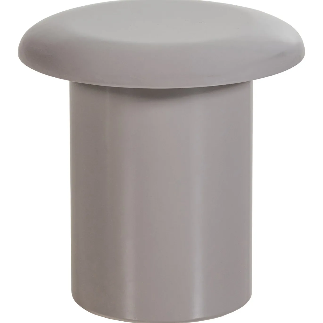 Woood Bijzettafel Alvo MDF Hoogglans Lichtgrijs