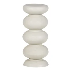 Woood Bijzettafel Brilo Metaal Creme