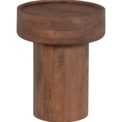 Woood Bijzettafel Dara Mangohout Bruin