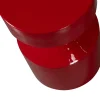 Woood Bijzettafel Ferry Metaal Rood