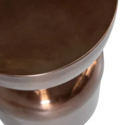Woood Bijzettafel Frits Metaal Brons