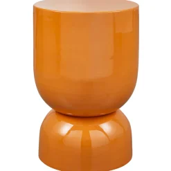 Woood Bijzettafel Hekla Metaal Oranje