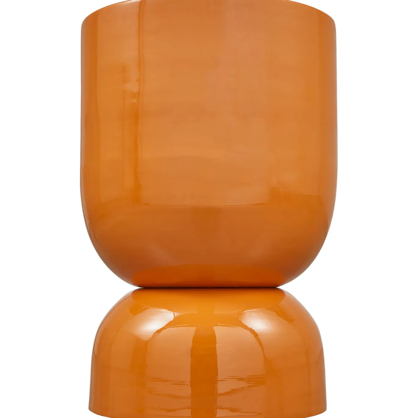 Woood Bijzettafel Hekla Metaal Oranje