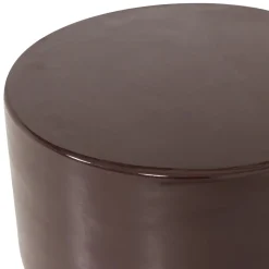 Woood Bijzettafel Hidde Metaal Donkerbruin
