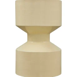 Woood Bijzettafel Hidde Metaal Geel