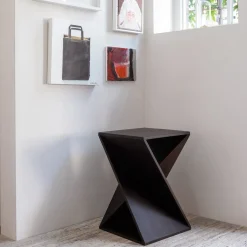 Woood Bijzettafel Ikem Acacia Donkerbruin