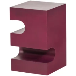 Woood Bijzettafel Jessa Metaal Paars/bruin