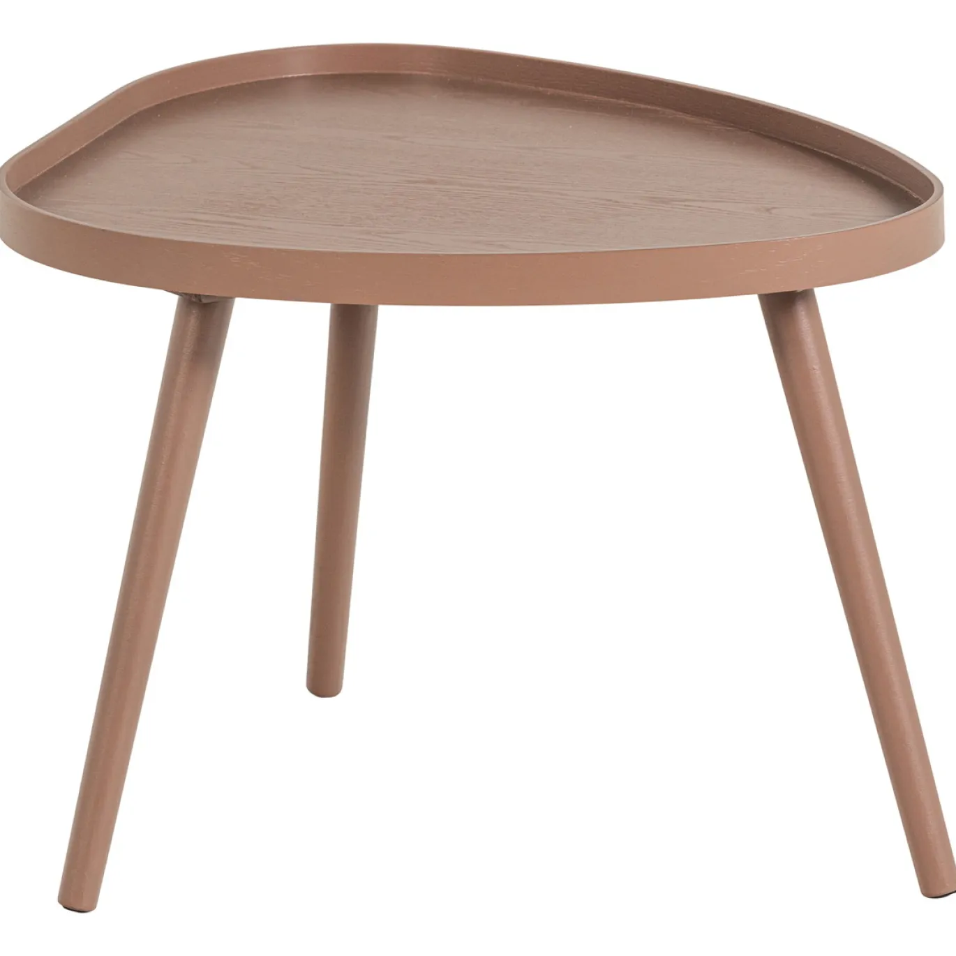 Woood Bijzettafel Mae Organisch MDF/Grenen Oudroze