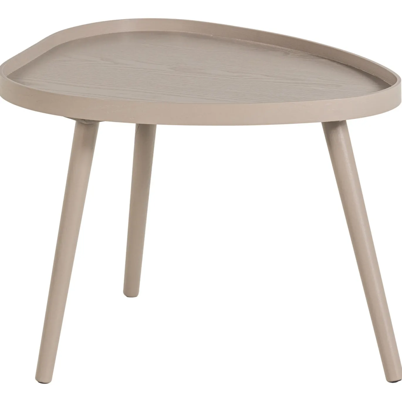 Woood Bijzettafel Mae Organisch MDF/Grenen Zand