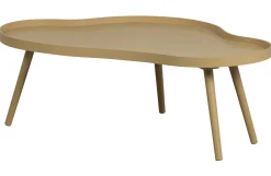 Woood Bijzettafel Mae Organisch Langwerpig Hout Alpaca