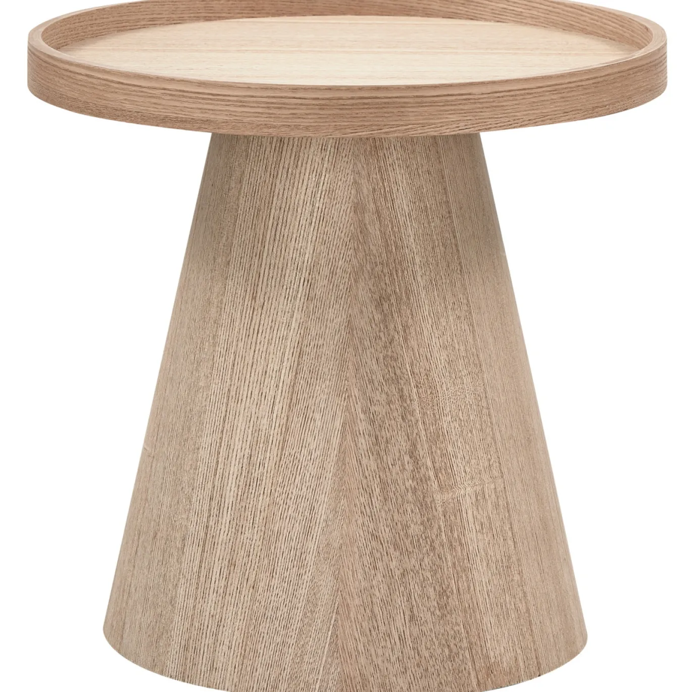 Woood Bijzettafel Maud Naturel Ø38cm