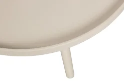 Woood Bijzettafel Mesa L Hout Antique Beige 34xØ60cm