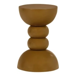 Woood Bijzettafel Miel Mangohout Honinggeel