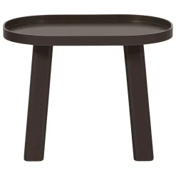 Woood Bijzettafel Mosa Hout Donkerbruin 60x41cm