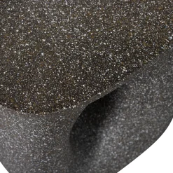 Woood Bijzettafel Moson Met Spikkels Zwart