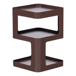 Woood Bijzettafel/nachtkastje Riv Metaal Paars/bruin