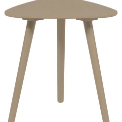 Woood Bijzettafels Nila Hout Zand Set van 2