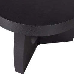 Woood Bijzettafel Tala Mdf Fineer Zwart 45xo45cm