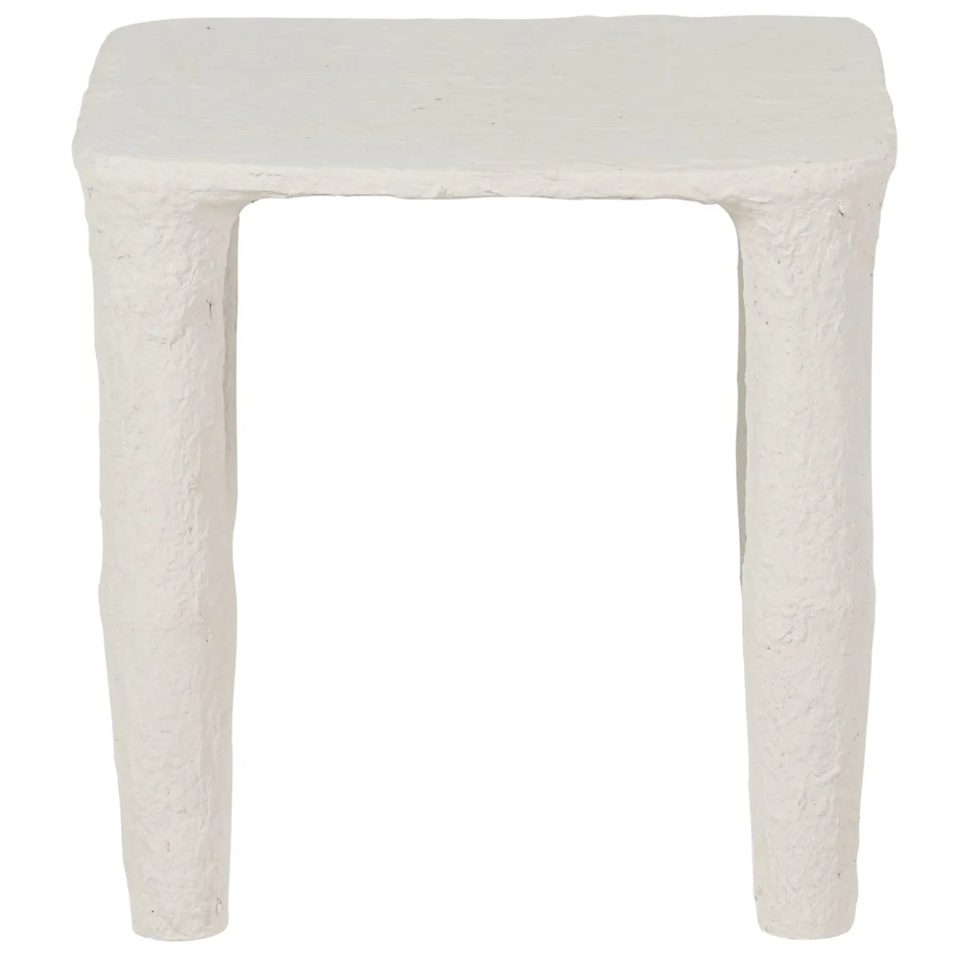 Woood Bijzettafel Vion Laag Papier Mache Off White