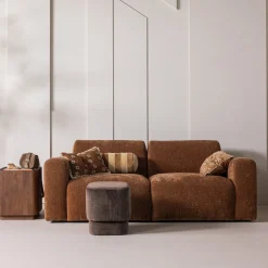 Woood Bijzettafel Volu Mangohout Bruin