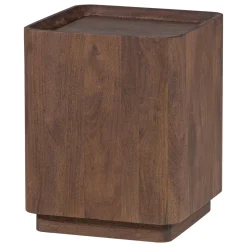 Woood Bijzettafel Volu Mangohout Bruin