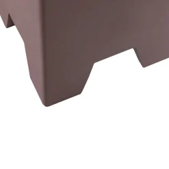 Woood Bijzettafel Zina Hoog Cement Bruin