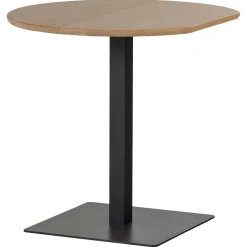 Woood Bistrotafel Tablo Eindstuk Transparant 80x74cm