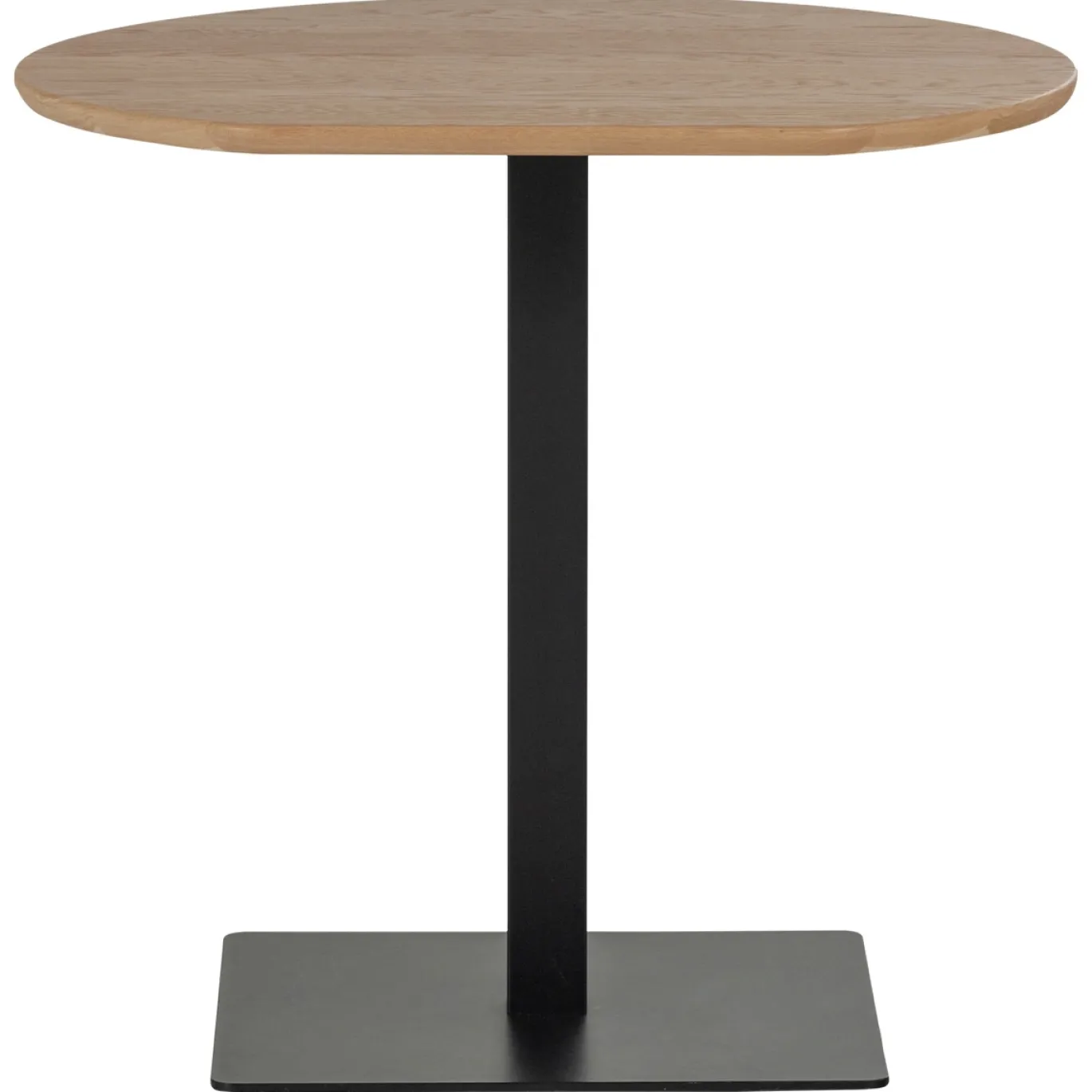Woood Bistrotafel Tablo Eindstuk Transparant 80x74cm