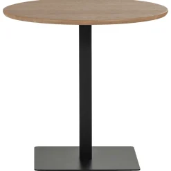 Woood Bistrotafel Tablo Eindstuk Transparant 80x74cm