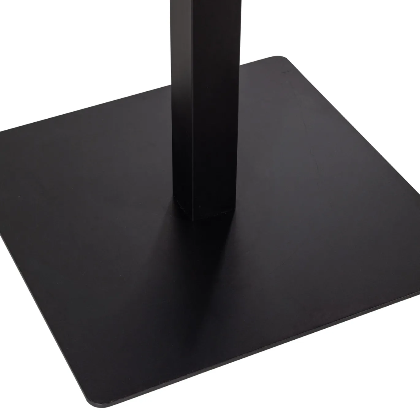 Woood Bistrotafel Tablo Eindstuk Transparant 80x74cm