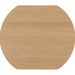 Woood Bistrotafel Tablo Tussenstuk Transparant 80x74cm