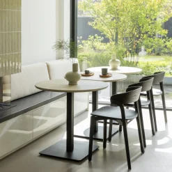 Woood Bistro Tafel Tablo Tussenstuk Vl 80x68cm Dakargrau